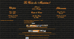 Desktop Screenshot of opera.coindumusicien.com